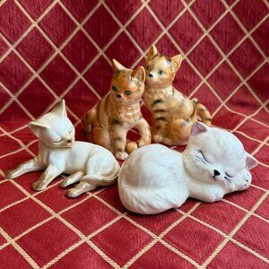 Vintage Cat Figurines Lot #1